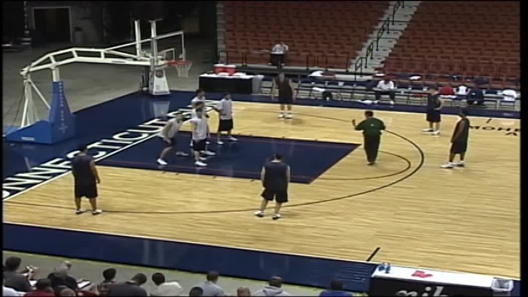 Tom Izzo Dominating Rebounding And Man to Man Defensive Drills