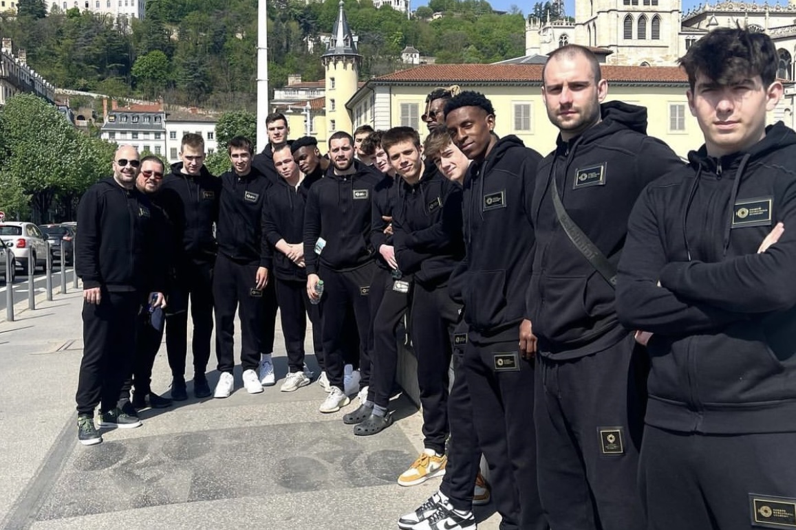 Europe Basketball Academy won a secondplace in a tournament in Lyon
